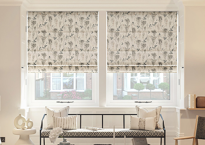 Wisteria Silk, Minimalist - Roman Blind - Image 3
